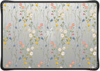 CASETiFY Impact MacBook Air 15" (M2-M4) Case [Cushioned Impact Corners/Scratch-Resistant/Anti-Slip Grip] - Dreamy Floral Pattern - Clear Black