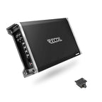 Recoil RED1200-1 2500 Watts Class-D Strappable Car Audio Mono-Block Subwoofer Amplifier, 1 Ohm Stable, Remote Bass Knob Included