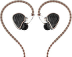 MS3 in-Ear Monitors, 2BA+1DD Hybrid IEM Wired Earphones, Includes 3 Pneumatic Tuning Filters - Exclusive Adjustable Soundstage for Instruments, Detachable Cable for Audiophile/Musician 3.5mm