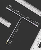Microphone Splitter 2 Feet/60CM TRS 1/4 inch Splitter 1 Male to 2 Female, 6.35mm Stereo Male Plug to Dual 6.35mm Female-Grey (1PACK)
