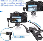 for Leica SL2 SL3 SL2S The Camera Releases The Shutter Cord Remote Control RC101-sl2 Remote 1/4 Screw Fixing Small Release Button Handle、 Hand Handle, cage Accessories (RC101-SL2)
