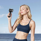 Portable Handheld Mini Fan,Speed(1-100) Adjustable Turbo Personal Fan,4000mAh Battery Rechargeable,AI Digital Display,Gifts for Women Men Camping Travel Summer Outdoor