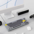 Keychron Q2 Wired Custom Mechanical Keyboard, QMK/VIA Programmable Macro, Full Aluminum, Hot-Swappable Gateron G Pro Red Switch, 65% Layout Double Gasket Compatible with Mac and Windows - Grey
