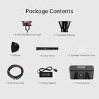 GVM Video Lighting 300W Bi-Color Studio Lights kit with Bowens Mount Softbox and Stand CCT 2700K~6800K CRI 97+ Continuous Lighting for Photography
