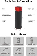 iFootage PD140H 140W Battery Grip – USB-C Portable Charger for Shark Nano Camera Slider,Cameras, Laptops, iPads, and Photography Gear
