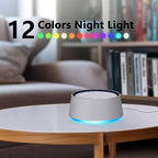 Brown Noise Sound Machine with 30 Soothing Sounds White Noise Machine 12 Colors Night Light for Baby Adults Kids Sleep Machines 36 Volume Levels 5 Timers for Home Office