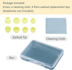 Earbud Replacement Tips Silicone Earbud Tips Ear Tips Compatible with Powerbeats Pro Beats Wireless Earphone Headphone Earbud Rubber Tips Eartips 4 Pairs