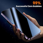 UniqueMe for iPhone 14 Pro Max Privacy Screen Protector - [Military Grade Shatterproof & 9H+ Hardness] Screen Protector 14 Pro Max Tempered Glass Full Coverage Protection, Easy to install, 2 Packs