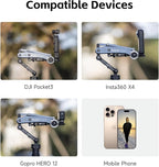 MOVMAX Blade Arm Handheld Kit for DJI Pocket 3, Insta 360, and GoPro Hero 12 Action Cameras, Handheld Stabilizer/N2 Arm Technology/Universal Locking Screw