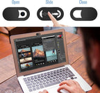 Webcam Cover Slide,[6 Pack] Ultra-Thin Laptop Web Camera Cover Compatible with MacBook,Laptop,PC,Computer,iMac,iPad, iPhone 6/7/8 Plus. 0.022in Thick Web Blocker Protect Your Privacy and Security