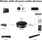 WiiM Mini AirPlay 2 Wireless Audio Streamer, Multiroom Stereo, Preamplifier, Works with Alexa and Siri Voice Assistants, Stream Hi-Res Audio from Amazon Music, Tidal and More