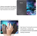 Rainbow Cloud Mouse Pad, Modern Pretty Space Gaming Mouse Mat - Square, Waterproof, Non-Slip Rubber Base - 9.5"x7.9"x0.12" Inch - For Office, Home, Laptop, Travel
