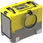 ALORAIR 180 PPD Commercial Dehumidifier with Pump Drain Hose, LGR Dehumidifiers for Basement Warehouse & Job Sites, Crawl Space Dehumidifier for Water Damage Restore, 5-Year-Limited Warranty, Yellow