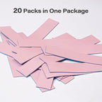 Aairhut 20 Pieces 120 x 20 x 1 mm Thermal Pads, 15 W/m.K Conductive Silicone Pad for M.2 SSD GPU Heatsink LED PS4 PS5 & More - Pink