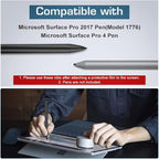 Moko Pen Tips for Surface Pen (3 Packs, HB/2H/H Type), Surface Pen Tip Replacement Kit Compatible with Surface Pro 2017 Pen (Model 1776)/Surface Pro 4 Pen, Original Pen Nibs Refill for Stylus Pen