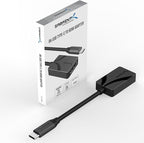 SABRENT 8K USB Type-C to HDMI Adapter - 8K@30Hz & 4K@120Hz, HDR10/Dolby Vision, VRR & FreeSync, Compatible with Laptops, Tablets, Smartphones, Portable Gaming Systems, Aluminum Design (DA-CH8K)