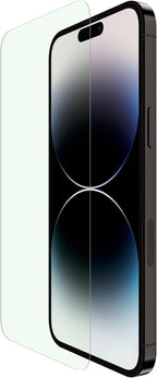 Belkin ScreenForce UltraGlass Blue Light Filter Screen Protector for iPhone 14 Pro Max, Scratch-Resistant Impact Protection w/Included Easy Align Tray for Bubble-Free Application
