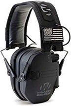 Walker's Razor Slim Ultra Low Profile Compact Design Adjustable Range Shooting Hunting Hearing Protection Electronic Earmuffs