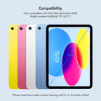 iPad 10th Generation Keyboard Case: Bluetooth Rechargeable Magic-Style Keyboard Folio with Built-in Trackpad, Backlit Keys, Magnetically Detachable Two-Piece Design for iPad 10th & 11th (A16, 2025)