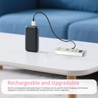 for Canon Rechargeable Wireless Remote Control - Camera Remote Shutter Release with Zoom Focus Compatible with Canon G7X Mark III/R50/R6 II/R10/R/RP/R5/R8/R100/M50/M200/M6 Mrak II/R5 II/6D II/SL3