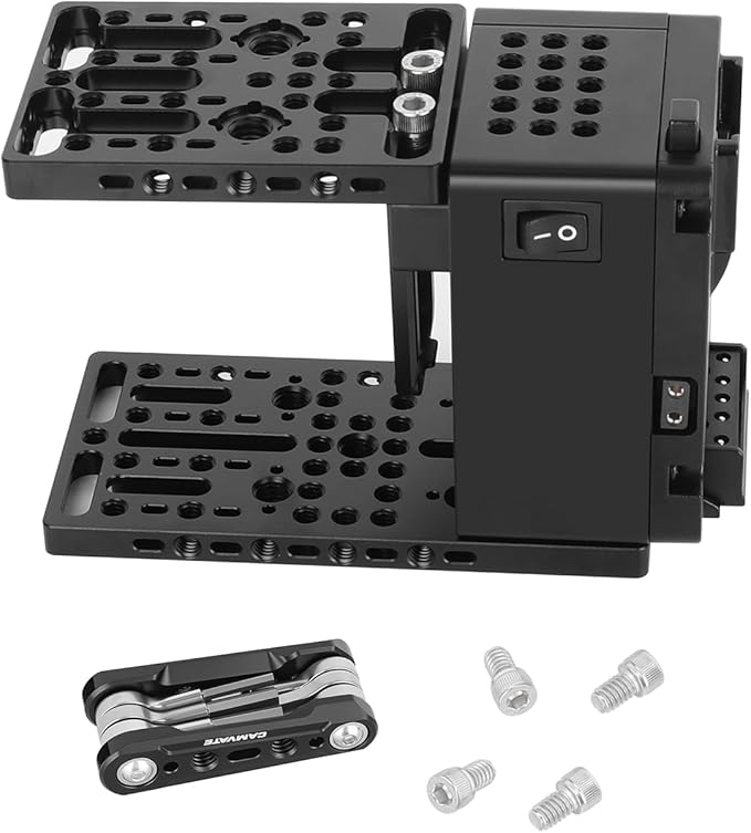 CAMVATE Height-Adjustable Camera Cage Expansion Module-3772
