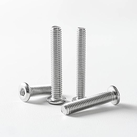 5/16-18 x 1-1/4" (20 Pack) Flat Head Hex Socket Cap Screws Bolts, 304 Stainless Steel 18-8, Hex Drive, Bright Finish, Fully Machine Thread