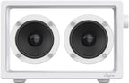 Cassette Portable Bluetooth Speaker, 16W Minimalist Speakers Bluetooth Wireless Loud, HD Powerful Sound and Wide Compatibility V5.3 for Indoor Outdoor - White