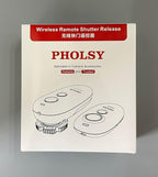 PHOLSY Wireless Shutter Release Camera Remote Compatible with Nikon Z5 Z8 Z9 Z7ii Z6 Z6ii D750 D780 D7500 D7200 D5600 D5500 P7700 P7800 P950 D90 D4 D5 D6 D800 D850 D810 D700 D300 D200 COOLPIX Series