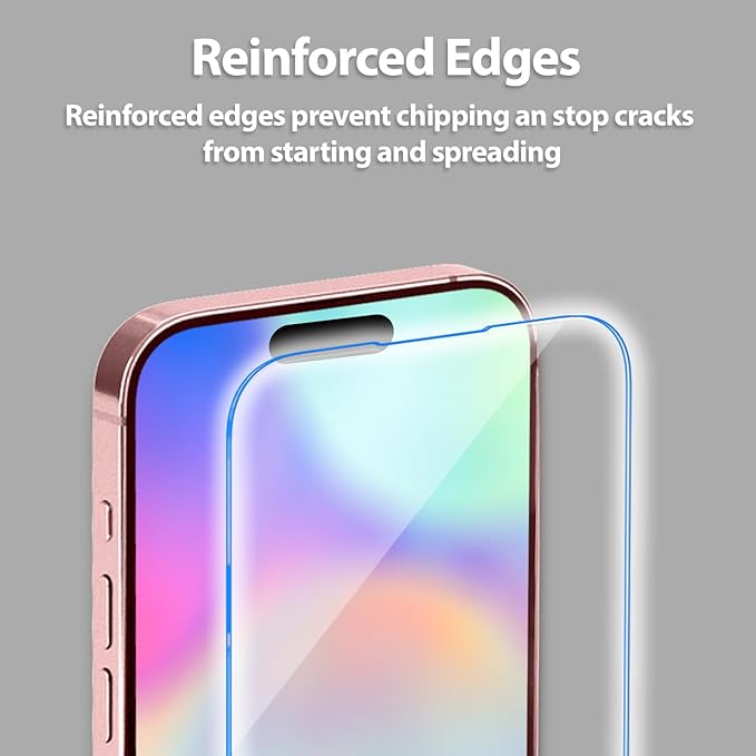 DOME GLASS Whitestone Screen Protector for iPhone 16 Series (iPhone 16 Pro)
