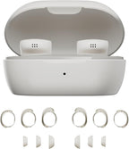 Bose QuietComfort Bluetooth Earbuds, True Wireless Earbuds with Active Noise Cancellation and Mic, Deep Bass, IPX4 Rating, Up to 8.5 Hours of Playtime, White