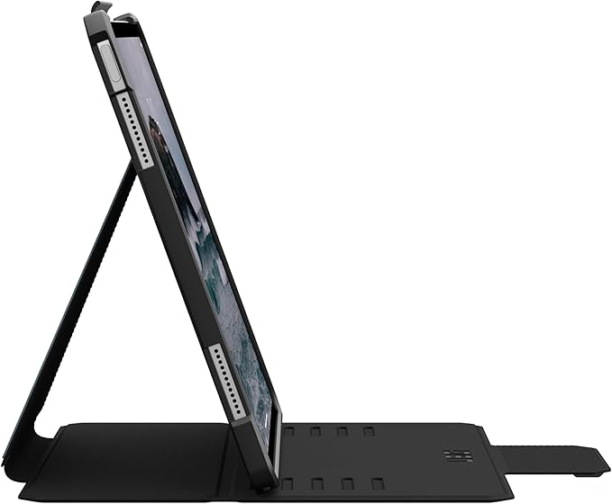 URBAN ARMOR GEAR UAG Designed for iPad Air 13" Case (1st/2nd Gen 2024-2025) M3 A3268 A3269 - Rugged Multi-Angle Viewing Folio Cover with Pencil Holder & Adjustable Stand, Metropolis SE Cloud Blue