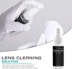 Professional Camera Cleaning Kit (with Waterproof Case),Including Cleaning Solution/5 APS-C Cleaning Swabs/Lens Pen/Air Blower/Cleaning Cloth for DSLR Cameras(Canon,Nikon,Sony)