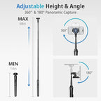 UBeesize 68'' Magnetic Selfie Stick Phone Tripod With Wireless Remote, Extendable Stand, Compatible With MagSafe, for iPhone 15 14 13 12 Series and Android Phones