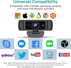 NexiGo N680 1080P Business Webcam with Microphone, Software and Privacy Cover, AutoFocus, Streaming USB Web Camera, for Online Class, Zoom Meeting Skype Facetime Teams, PC Mac Laptop Desktop