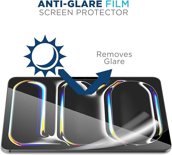 Tech Armor Matte Anti-Glare Film Screen Protector for iPad Air 13 (2025) and iPad Pro 13 Inch 2024 - Perfect for Drawing, Writing, and Note-taking like on Paper 2 Pack