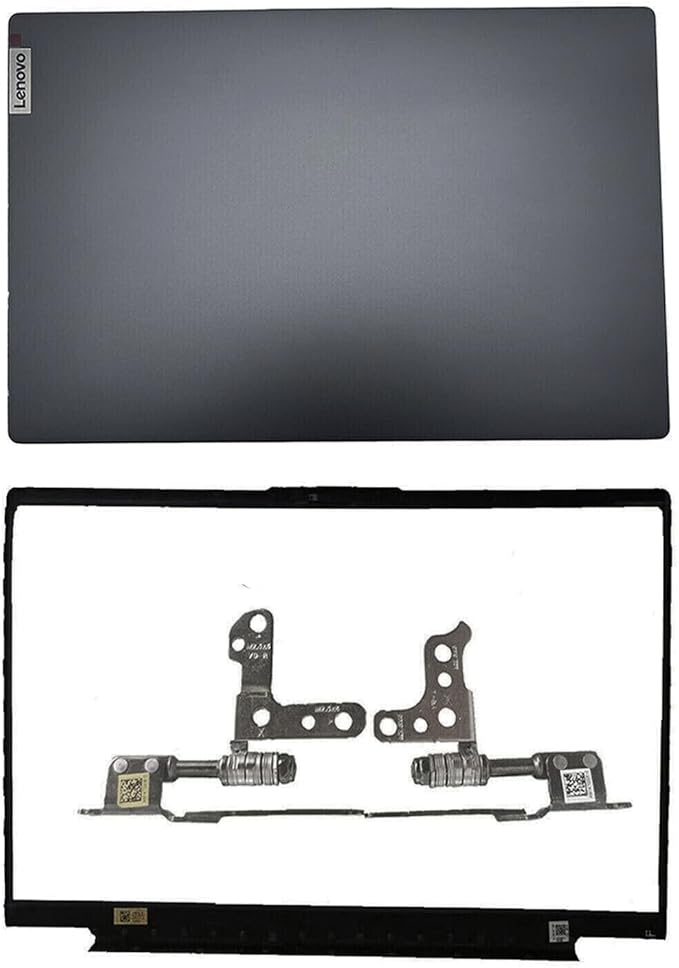 Replacement Laptop LCD Cover Back Rear Top Lid Hinges Front Bezel for Lenovo ideapad 5 15IIL05 15ARE05 15ITL05 15ALC05 5-15IIL05 5-15ARE05 5-15ITL05 5-15ALC05 5CB0X56073 5CB0Z31048 (Gray)