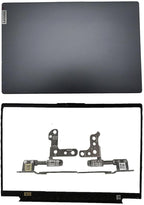 Replacement Laptop LCD Cover Back Rear Top Lid Hinges Front Bezel for Lenovo ideapad 5 15IIL05 15ARE05 15ITL05 15ALC05 5-15IIL05 5-15ARE05 5-15ITL05 5-15ALC05 5CB0X56073 5CB0Z31048 (Gray)