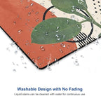 Modern Abstract Mouse Mat Square Waterproof Non-Slip Rubber Base MousePads for Office Laptop, 9.5"x7.9"x0.12" Inch