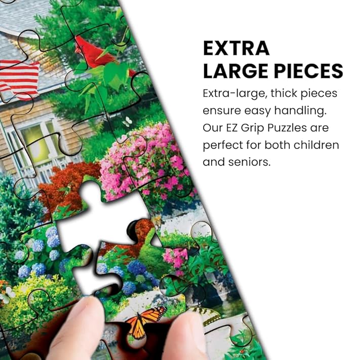 Masterpieces 300 Piece EZ Grip Jigsaw Puzzle - Oceanside View - 18"x24"