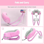 MoKo Neck Phone Holder, 360 Rotatable Gooseneck Pillow Stand, Fits 4"-11" Devices, iPhone 16/15/14/13, Galaxy S21/S9, iPad 11/12.9