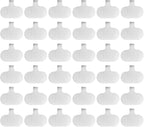 Cable Labels by Wrap-It Storage, Regular, White (36 Pack) - Write On Cord Labels, Wire Labels, Cable Tags and Wire Tags for Cable Management and Electronics, Computers. Great Stocking Stuffer
