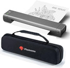 Phomemo Inkless Portable Printer for Travel - Wireless Thermal Printer Compatible with Phone & Laptop, Bluetooth Printers Supports 8.5" X 11" Letter Thermal Paper, Come with Carry Case