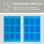 Privacy Screen Adhesive Strips and Slide Mount Tabs for Laptop Computer Monitor, Privacy Screen Slide Mount Tabs *2, Privacy Screen Adhesive Strips *2, 1pcs Microfiber Cloth, 2pcs Screen Cleaning Kit