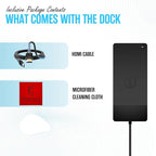 WD19S Dell Docking Station USB-C Dual Monitor with 130W Supply & HDMI Cable (Renewed)