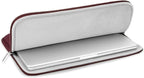 RAINYEAR 16 Inch Laptop Sleeve Protective Soft Case Padded Zipper Cover Specially Compatible with 16" MacBook Pro/Max M1 M2 M3 M4 A2141 A2485 A2780 A2991 A3403 A3186 (Red, Upgraded Version)