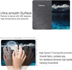Mouse Pad, Ocean and Moon Mouse Pad, Square Waterproof Mouse Pad Non-Slip Rubber Base MousePads for Office Laptop, 9.5"x7.9"x0.12" Inch(Ocean and Moon)