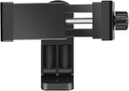 Neewer Smartphone Holder Phone Tripod Mount Compatible with iPhone 16 15 Pro Max Plus 14 13 12 Mini Samsung Galaxy S24 S23 Ultra, Cell Phone Clip Vertical Bracket Adapter for Tripod with 1/4" Screw