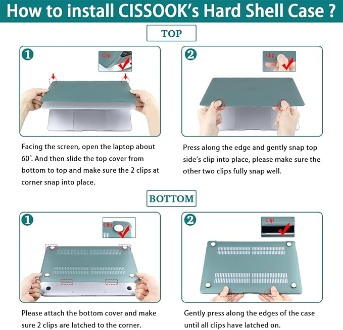 CISSOOK Mountain Case for MacBook Air 13 inch 2020 2021 2019 2018 Release Model A2337 M1 A2179 A1932 with Touch ID, Plastic Sunshine and Mountain Scenery Cover for MacBook Air 13" with Keyboard Cover