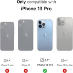SURITCH for iPhone 13 Pro Case with Magnetic Camera Slide Cover and Adjustable Kickstand, Compatible with MagSafe, Shockproof Bumper Case Slim Protective Cover for iPhone 13 Pro 6.1 Inch, Blue