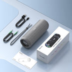 RIENOK Portable Bluetooth Speaker 30W Dual Pairing True Wireless Stereo HD Sound IPX7 Waterproof Outdoor Sport Shower Wireless Speaker Bluetooth 5.3 for Home Party